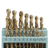 21Pcs Cobalt Drill Bits Set, M35 HSS, 135 Degree Tip, Twist Jobber Length for Hardened Metal, Cast Iron, Stainless