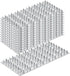 Truss Plate 4x8 - Pronged Mending Plates with Nail Teeth for Roofing Wood Connector (10 Pcs)