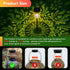 Suggant 4 Pack 3.23 Inch, 2.83 Inch), Solar Light Replacement Top, Replacement Solar Light Parts for Lantern (Top