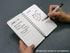 nu board Memo Size (4 x 7 inch) USA Edition Whiteboard Notebook - Dry Erase Notebook (Marker not attached)