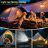 4 1 32.8FT 8 L LOHAS LED Upgraded Camping String Lights, in Quick Recovery Waterproof Camping Lights, with Lighting
