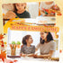 Fall Pencil Thanksgiving Assortment Wood Pencils, Autumn Cylinder Decorative Pencils for Kids School Supplies (100 Pcs)