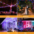 Galavasen 2 Pack 112Ft 300LED 8 Solar Fairy Lights Outdoor Waterproof, Color Changing Solar Powered String Lights Modes