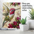 5 7 Inch (1 Birds-Hummingbird C10347ATYG NobleWorks - Thank You Paper Card with x Envelope Card) Bold