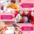 Zuazaor 500 Pieces Valentine Pencils with Erasers, Kids Heart Wooden Pencils for Office and School Supplies