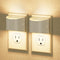 JandCase LED Night Lights Plug into Wall 2 Pack, Automatic Night Light,