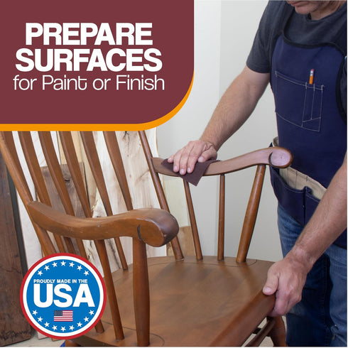 6" 9" 320 10 Pack x Non-Woven Surface Prep Between Coats Finishing Pads for Wood, Metal, Rust Removal, Deburring, Clean
