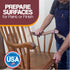 6" 9" 320 10 Pack x Non-Woven Surface Prep Between Coats Finishing Pads for Wood, Metal, Rust Removal, Deburring, Clean