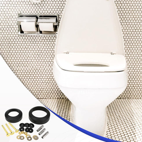 Universal Toilet Tank to Bowl Repair Kit, Bolt & Gasket Hardware Kit for 2-Piece Toilet, American Standard Parts