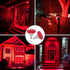 CICINY Par38 Red Flood Light Bulb - 15W (100W Equivalent) - E26 Base Red LED Flood Lights 2 Pack, Party Decoration,