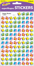 Trend Happy Books superShapes Stickers, Classroom Incentives, 800 Count
