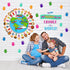 Tinlade 67 Pcs One World Together We Can Change The World Bulletin Board Set for Classroom