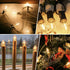 C7 LED Night Light Bulbs, 0.5W E12 Base, Warm White 2200K, Mini Bulbs for Chandelier, Nightlight, 6-Pack