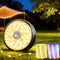 Camping String Lights, 32.8ft RGB Retractable String Lights, 4000mAh Rechargeable LED Hanging