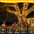 300LED in99ft 12Modes Fairy Lights Twinkle String Light Plug Bendable Silver Copper Wire Firefly Lights, with Timer