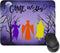 Halloween Jack and Sally Vampires Gifts Mouse Pad for Friends, Trick or Treat Gift Mouse Pad for Birthday Halloween
