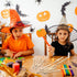 Halloween Bone Shape Ballpoint Pens, Black Ink 1.0 mm Finger Pen, Creative Novelty Pens for School Office (120 Pcs)