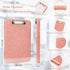 Glitter Clipboard with Storage, A4 Binder Clip Boards, 8.5x11 with Low Profile Clip, Sparkle Clipboards for Office