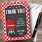 The Card Zoo Red BBQ Party Thank You Cards