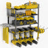 Heavy Duty Drill Holder & Power Tool Organizer Wall Mount, Metal Cordless