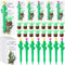 Sinload 30 Sets End of Year Students Gift for Teacher Bulk Cactus Mechanical