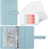 Money Saving Binder, Savings Challenges Book with 12pcs Zipper Envelopes A6 Budget Planner for Managing Budgets