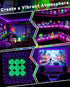 16.4FT 300LEDs Black Light Strip with USB Plug + Battery Box, Adhesive Blacklight Fixture, Battery & USB Operated