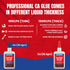 57 Grams (2 oz) Super Glue All Purpose with Anti Clog Cap, Cyanoacrylate Glue for Hard Plastics, DIY Craft, Metal