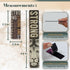 Set Set 6, Christian Art Gifts Magnetic Scripture Bookmark/Pagemarker for Men: Strong & Courageous Lion