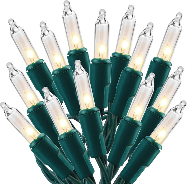 Christmas Lights, 150 Count 29 FT Christmas Mini String Lights, Green Wire