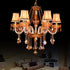 Generic 6PCS 25 100mm Gold Metal Chandelier Candle Light Cover Sleeves Replacement Part Chandelier Cover Tube x