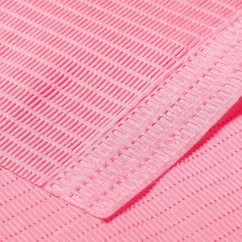 125 Pack 3-Ply, 13" 18" JMU Dental Bibs, Pink Dental Bibs Disposable x Patient Bibs Medical Tray Covers
