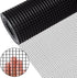 1/4 Inch 21 (24" 50 Hardware Cloth, Gauge Black Vinyl Coated Welded Wire Mesh Roll x FT) Heavy Duty for Chicken Coop