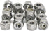 #4-40 UNC Nylon Insert Lock Nut, 18-8 Stainless Steel, Plain (Pack of 100) by Fullerkreg