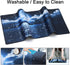 Desk Mat, Large Mouse Pad 35''×15.6''×0.12'' XXL Extended Gaming Mouse Pad with Non-Slip Base for Computer, Office