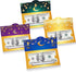 KYMY 12pcs Eid Mubarak Money Envelopes, Islamic Cash Folding Envelopes for Ramadan, Eid al-Adha, Birthday, Wedding