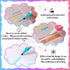 Zhehao 40 Pcs Erasable Highlighters Bulk, Double Head Liquid Highlighters in Assorted Pastel Colors