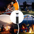 Generic 2-in-1 Camping Lamps Battery Operated Work Lantern, Flashlight | Portable Tent Light, Detachable Hook LED