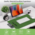 Office/Home.23.6"x 13.8" Bloss Green Leather Mouse Pad,Leather Desk Mat Protector,Dual-Side Use Mouse Mats,Office Desks