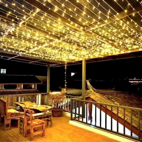 33 80 String Lights Battery Operated - FT LED Outdoor Indoor Fairy Lights, Waterproof Twinkle Christmas Light