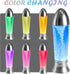 10.5" YAKii Tornado Lamp LED Color Changing Table Lamp,Tornado Maker Science Toy, Battery/USB Cable Operated,Christmas