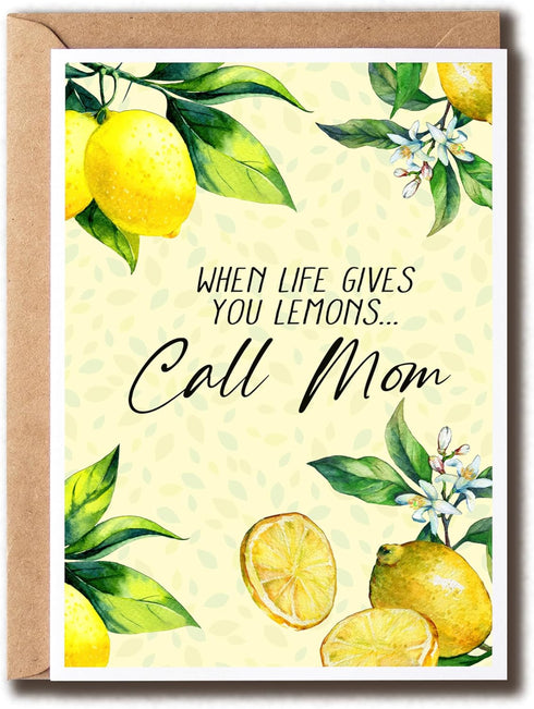 ZoZi9xDesigns When Life Gives You Lemons Call Mom - Lemon New Baby -