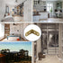 1.54" 1.54" Pack 30 MY MIRONEY x Shelf Bracket Iron Heavy Duty L-Shaped Corner Brace Support Wall Mount Bracket L Joint
