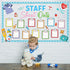 Set Healthy Staff Shout Outs Bulletin Board Decorations Nurse Week Staff Shout Outs Bulletin Board Appreciation
