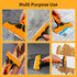 JiangCore 4" 15 SK5 Wide Razor Blade Scraper Tool Scraper Tool with Extra Replacement Blades,Glass Cleaner for Stove