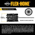 Brush Research FLEX-HONE Cylinder Hone, BC Series, Silicon Carbide Abrasive, 8 mm Diameter, 180 Grit