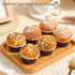 Joeabor Set 6 Pack Fake Cupcakes, Artificial Cupcakes for Display, Realistic Fake Food, Artificial Cake Fake Desserts
