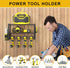 1 Pack 3 4 Spacecare Power Tool Organizer- Power Drill Tool Holder- Heavy Duty Tool Shelf & Layers Tool Rack Cordless