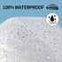 12'x20' Grommets 7.5mil TARPAL Semi Clear White Tarp Waterproof Green House Cover with Clear Poly tarps