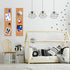 SUNGIFT Cork Bulletin Board 1/2" Thick 6 Pack Frameless Cork Tiles 17 x 8 Inch with 50 PCS Pushpins